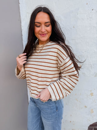 Graham Striped Sweater