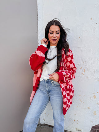Check Mate Cardigan