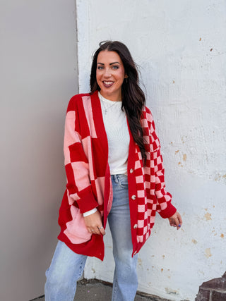 Check Mate Cardigan