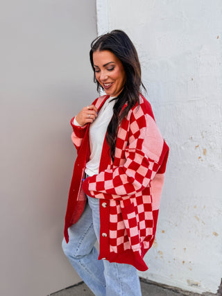 Check Mate Cardigan