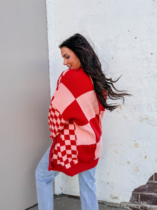 Check Mate Cardigan