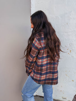 Joanna Plaid Shacket