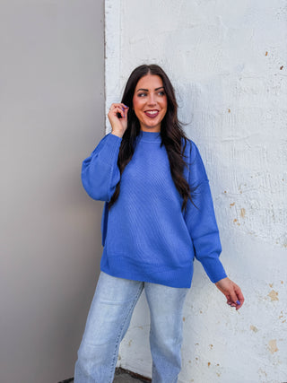 Hannah Sweater-Blue