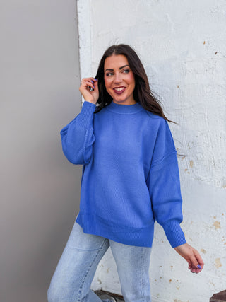 Hannah Sweater-Blue