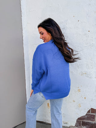 Hannah Sweater-Blue