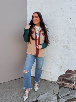 Flynn Corduroy Shacket