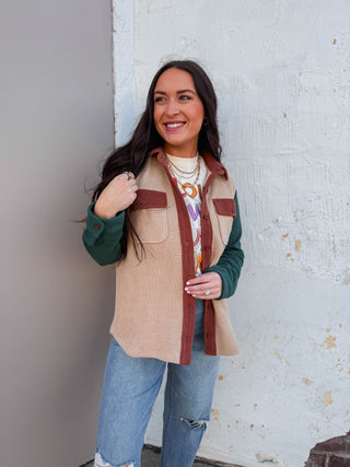 Flynn Corduroy Shacket