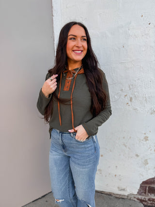 Jordyn Hoodie-Olive