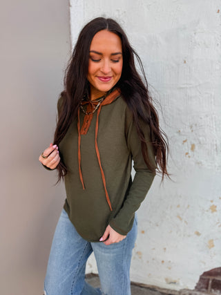 Jordyn Hoodie-Olive