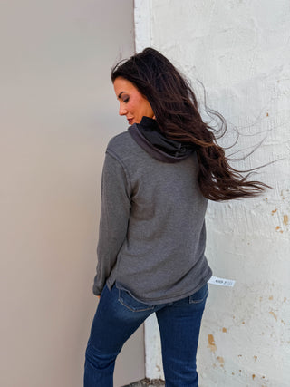 Jordyn Hoodie-Charcoal
