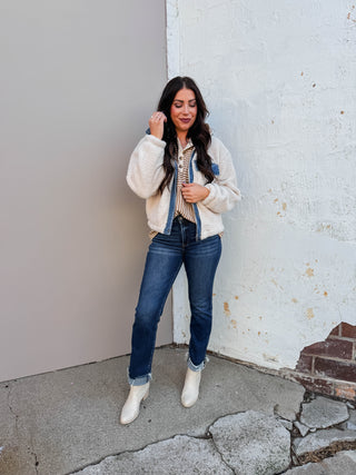 Kenna Striped Hoodie