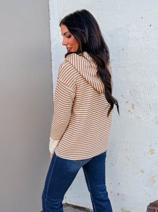 Kenna Striped Hoodie