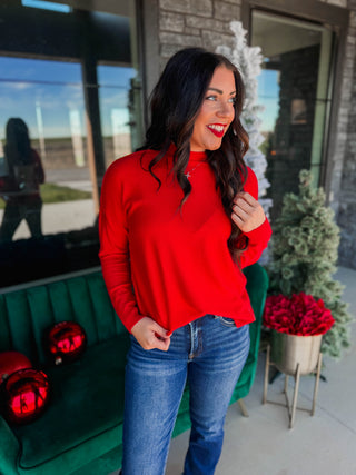 Camille Sweater-Ruby