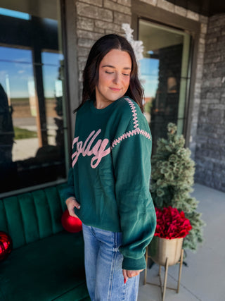 Jolly Towel Embroidered Crew