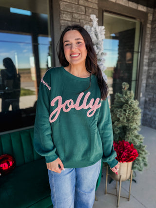 Jolly Towel Embroidered Crew