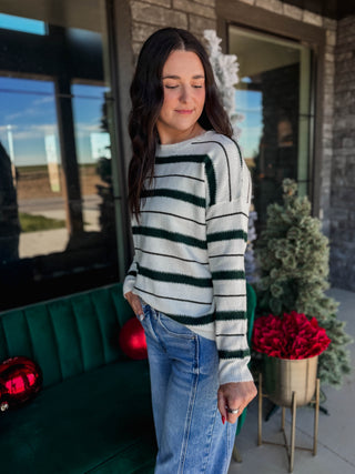 Cole Striped Sweater