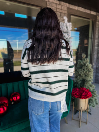 Cole Striped Sweater