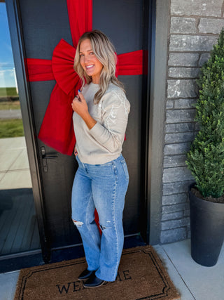 Rachel Sweater-Taupe