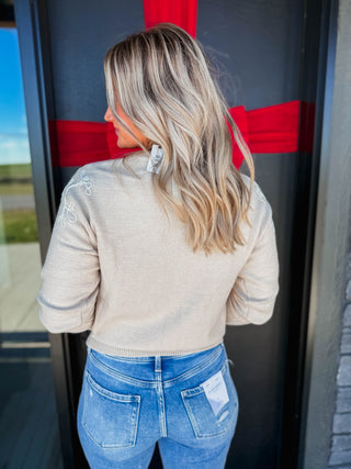 Rachel Sweater-Taupe