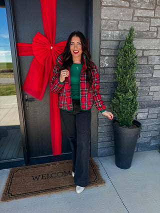 Everyday Essential Long Sleeve-Hunter Green