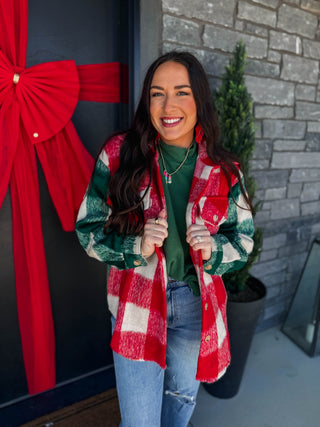 Holli Plaid Shacket