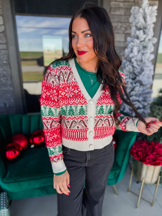 Deck The Halls Cardigan
