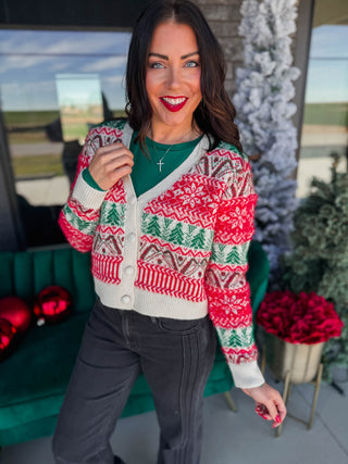 Deck The Halls Cardigan