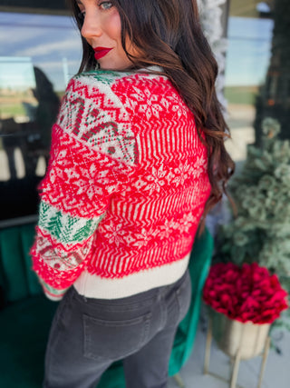 Deck The Halls Cardigan