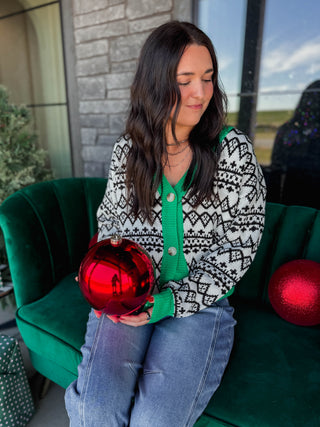 Winter Cabin Cardigan