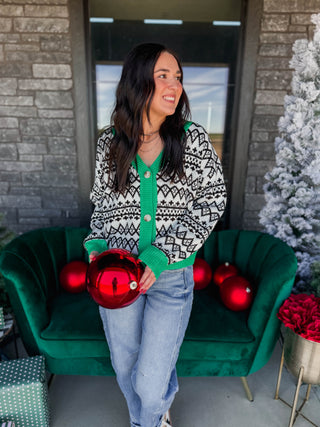 Winter Cabin Cardigan