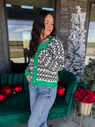 Winter Cabin Cardigan