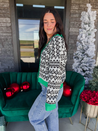 Winter Cabin Cardigan