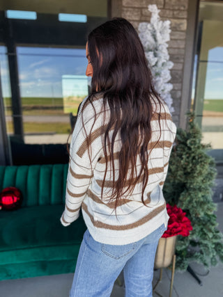 Tiffani Striped Sweater