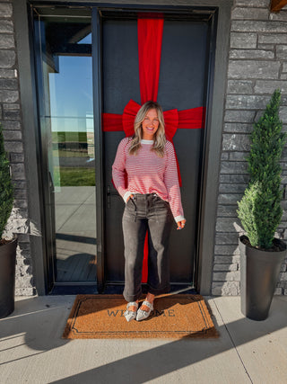 Rochelle Striped Sweater