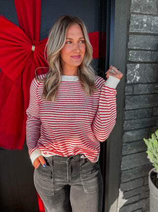 Rochelle Striped Sweater