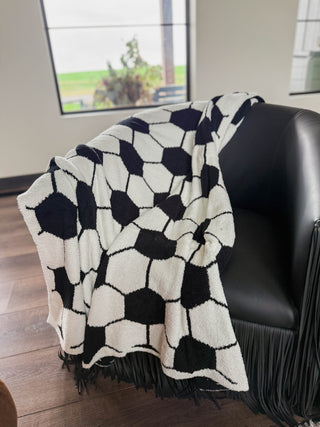 Soccer Throw Blanket