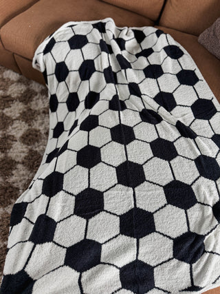 Soccer Throw Blanket