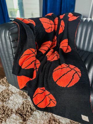 Basketball Throw Blanket