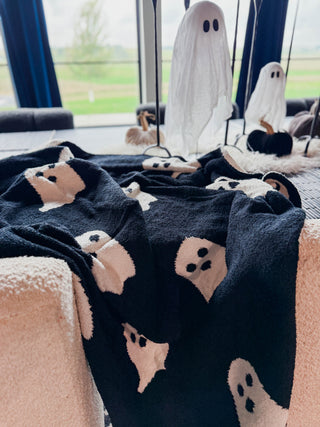 Ghost Throw Blanket