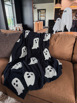 Ghost Throw Blanket