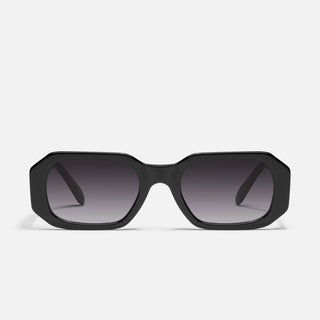 Hyped Up Sunglasses-Black Frame/Smoke Lens-Quay