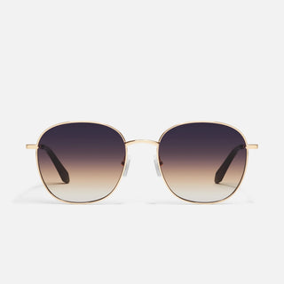 Jezabell Sunglasses-Gold/Futuredusk Poppy-Quay