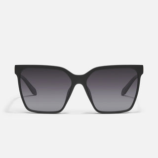 Level Up Remixed Sunglasses-Matte Black/Smoke Polarized-Quay