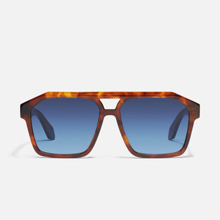 Soundcheck Sunglasses-Brown Tortoise/Navy to Blue Gradient-Quay