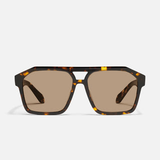 Soundcheck Sunglasses-Yellow Tortoise Frame/Tan Lens-Quay