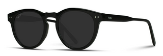 Tate WMP Sunglasses-Black Frame/Smoke Lens