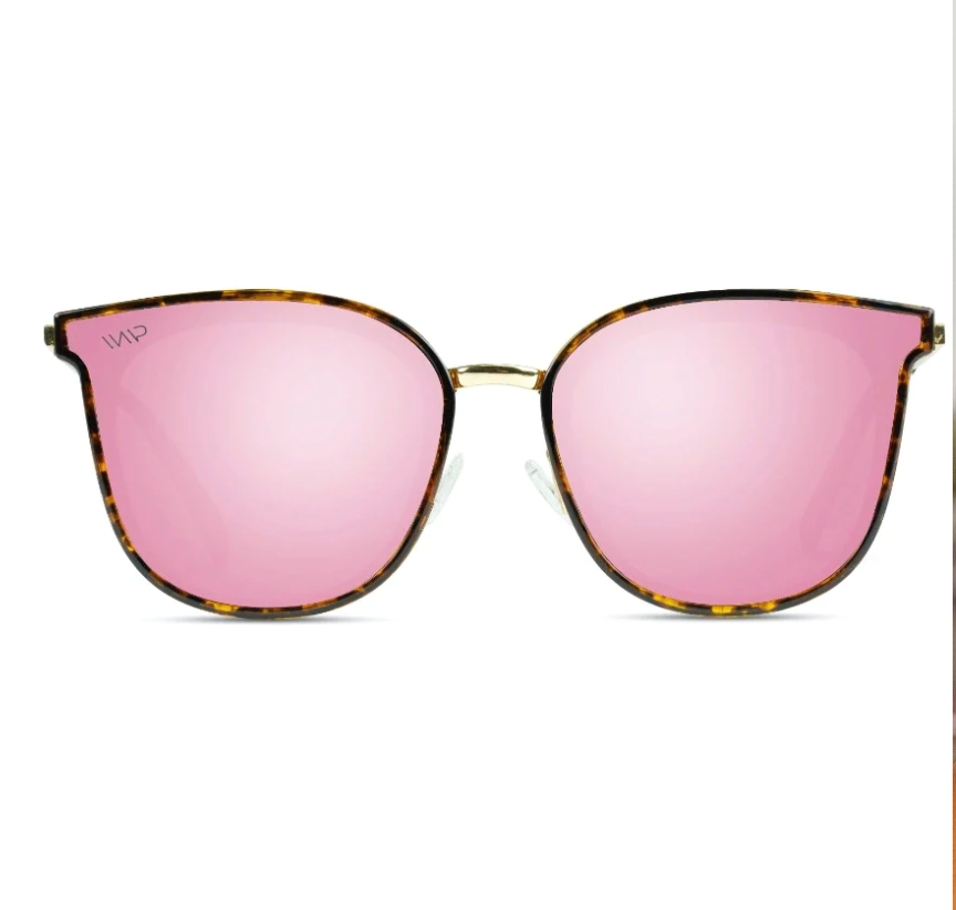 Cleo WMP Sunglasses-Tort/Pink Frame