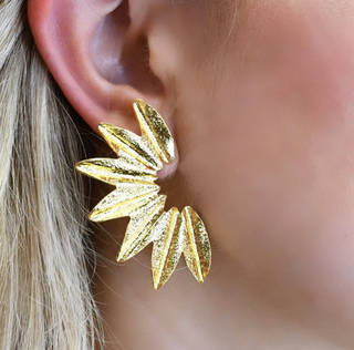 Mini Abientot Earrings-Gold