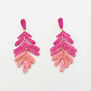 Coastal Chic Earrings-Pink