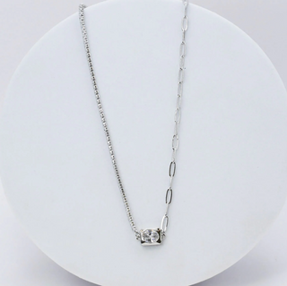 The Kathleen Necklace-Silver